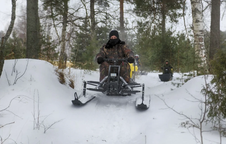 Мотобуксировщик РЫБАК PKD. PSD 17 л.с. (длинная база 1430мм) в Артёме