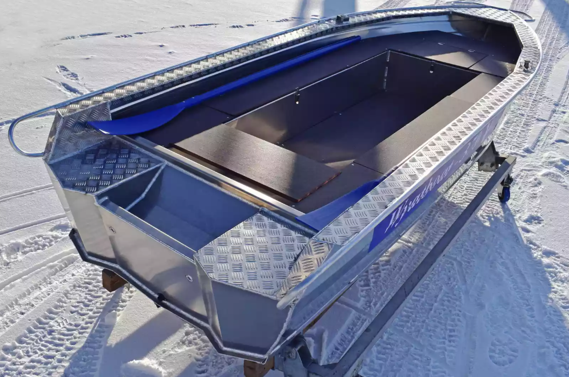 Алюминиевая лодка Wyatboat-370 РМ в Артёме