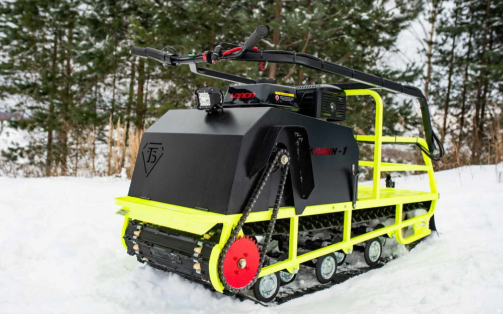 Мотобуксировщик Бурлак ХОЗЯИН-1 (капот металл) в Артёме