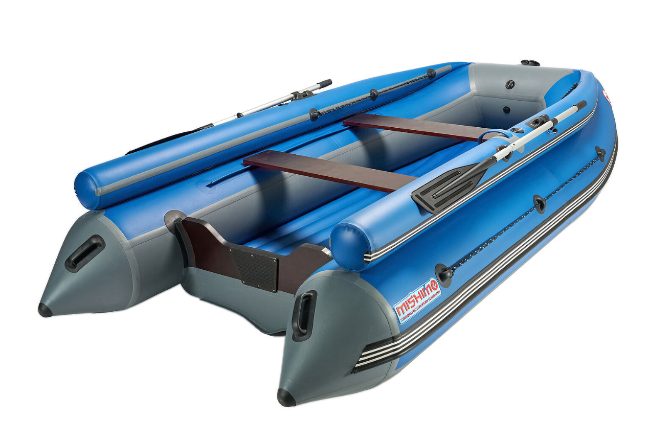 КОМПЛЕКТ ЛОДКА MISHIMO FAMILY LITE 370 + МОТОР MARLIN MP 9.9 AMHS PROLINE FORCE в Артёме