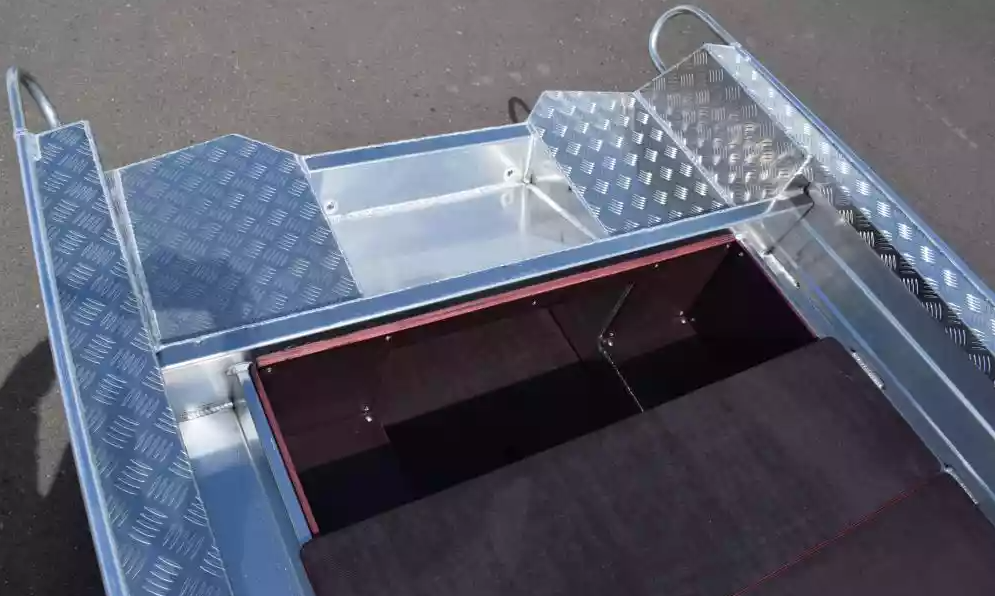 Алюминиевая лодка Wyatboat-390Р Fish в Артёме