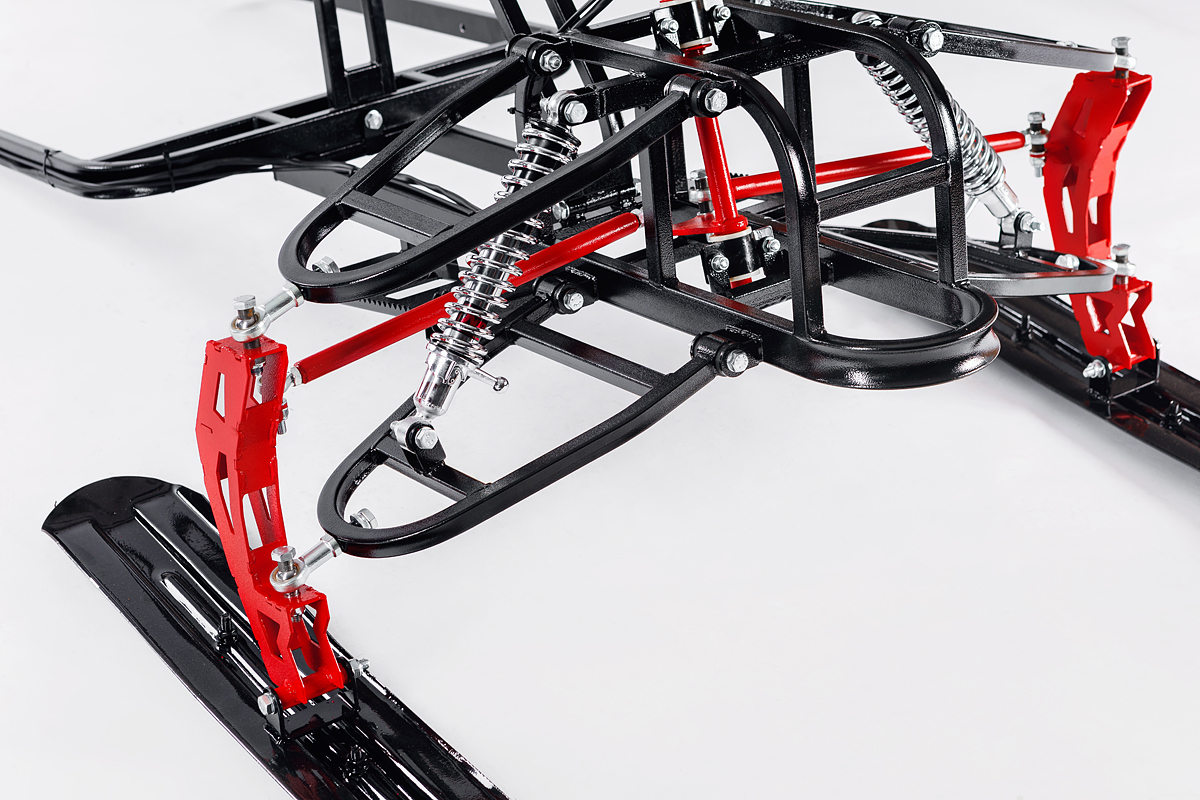 Лыжный модуль IKUDZO TERRAIN с подогревом ручек металлические лыжи в Артёме