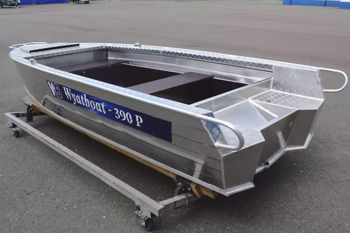 Алюминиевая лодка Wyatboat-390Р PRO в Артёме