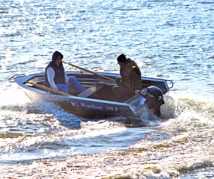 Алюминиевая лодка Wyatboat-390 P в Артёме