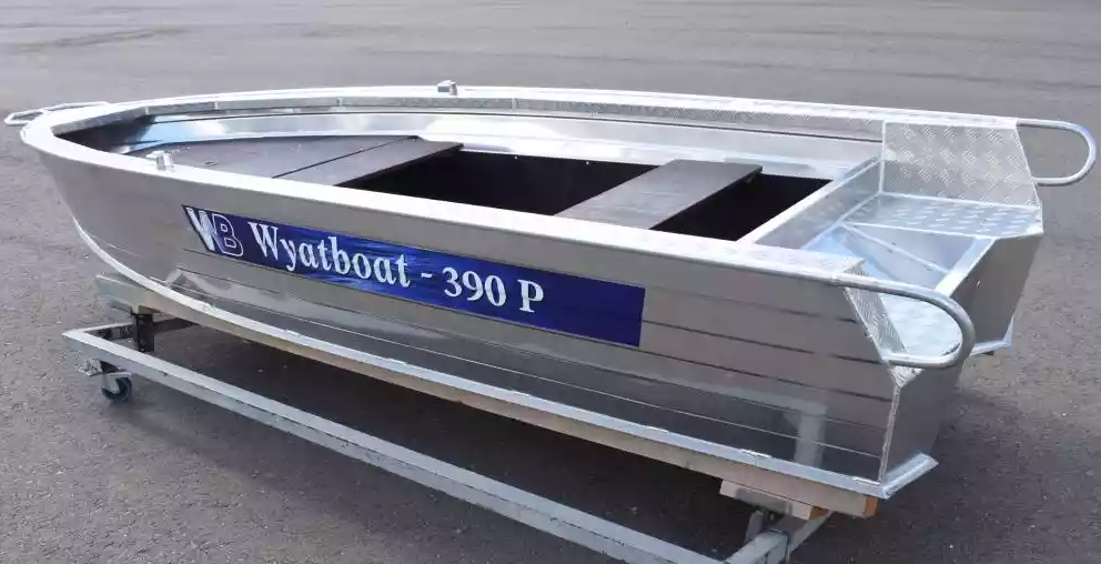 Алюминиевая лодка Wyatboat-390Р Fish в Артёме