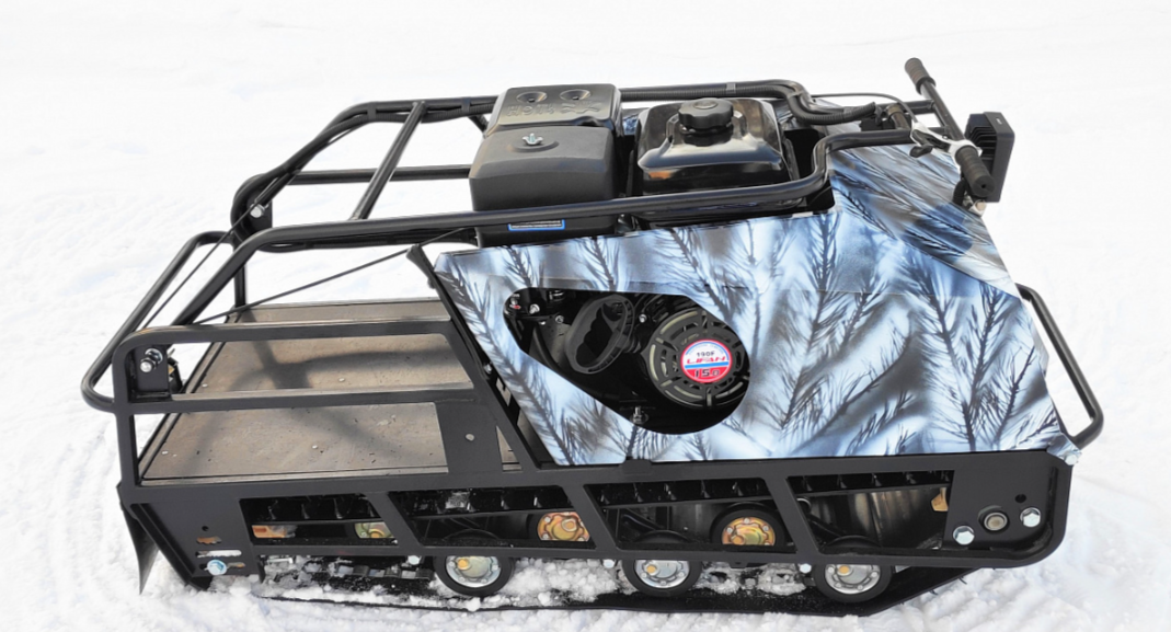 Мотобуксировщик Irondog (Железная собака) M500 20  Камуфляж Охотник в Артёме