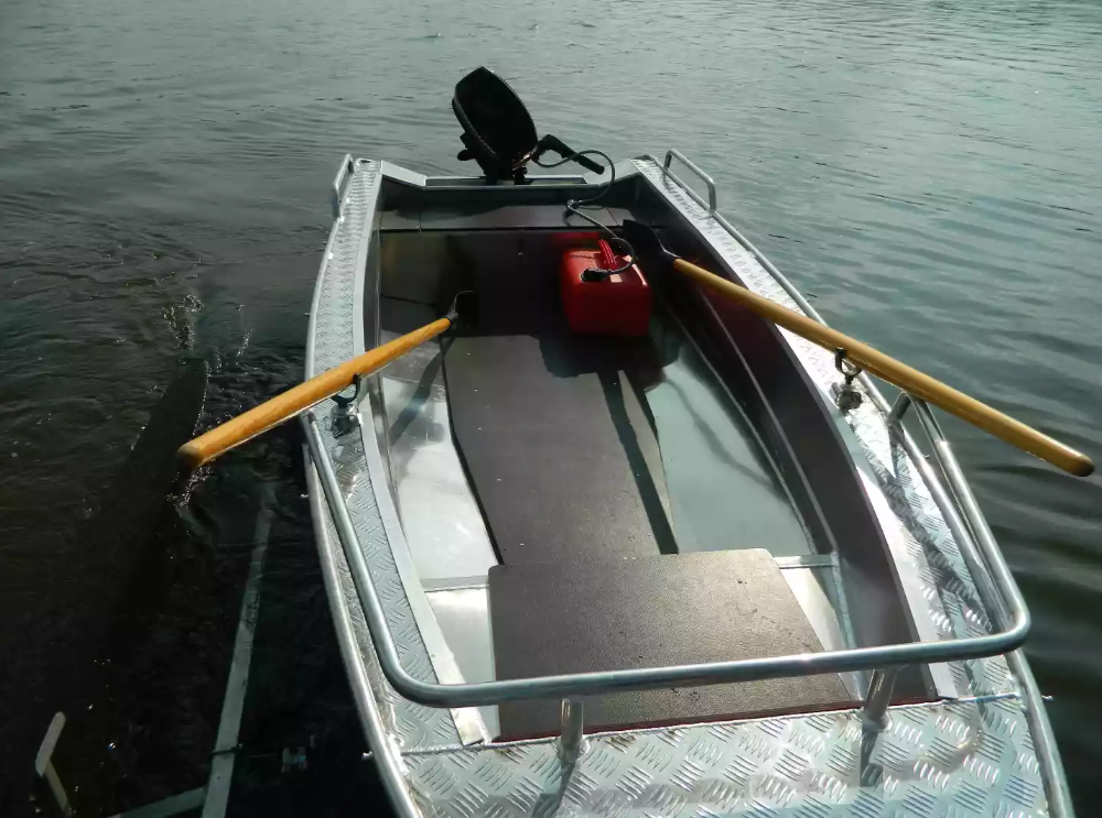 Алюминиевая лодка Wyatboat-390 У в Артёме