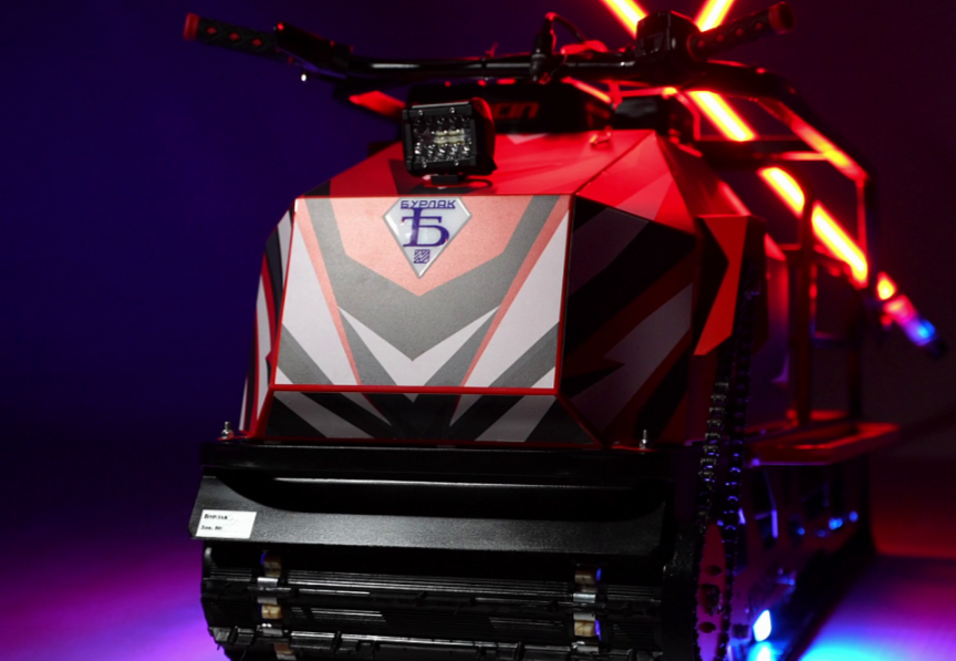 Мотобуксировщик Бурлак ХОЗЯИН-2 в Артёме