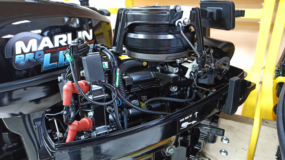 КОМПЛЕКТ Лодка MISHIMO PRO 350 + ЛОДОЧНЫЙ МОТОР MARLIN MP 9.9 (20) AMHS PRO в Артёме