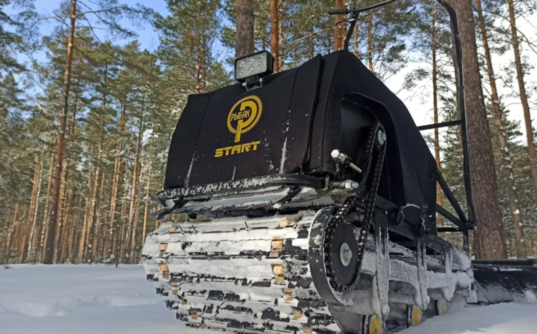 Мотобуксировщик РЫБАК СТАРТ Lifan 15 л.с (тканный капот) в Артёме