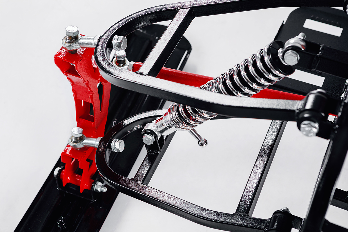 Лыжный модуль IKUDZO TERRAIN с подогревом ручек металлические лыжи в Артёме