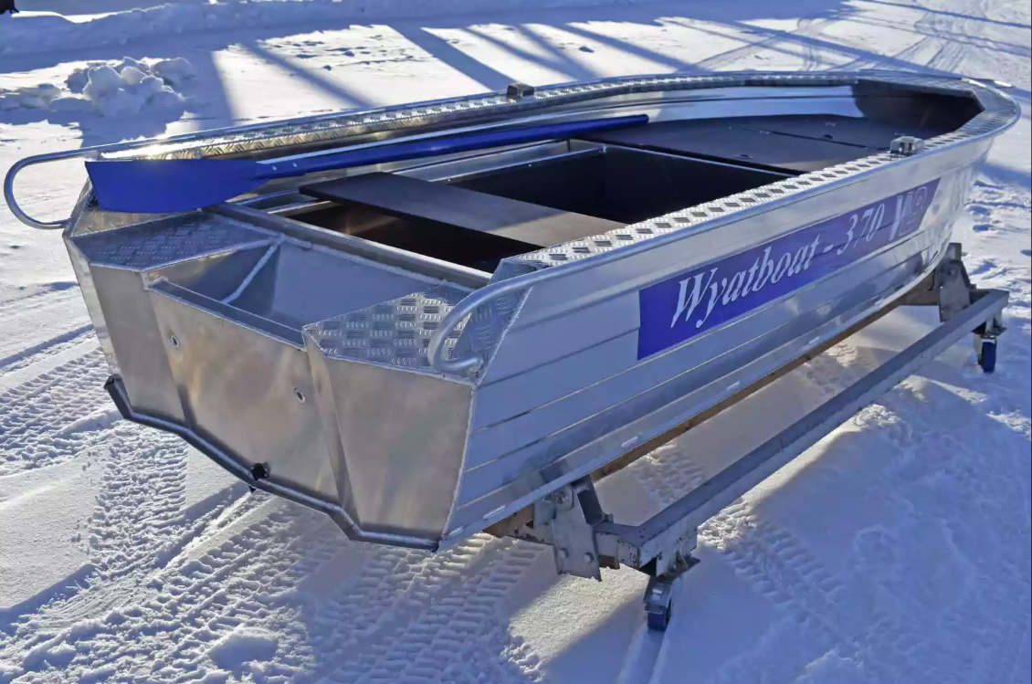 Алюминиевая лодка Wyatboat-370 Р FISH в Артёме