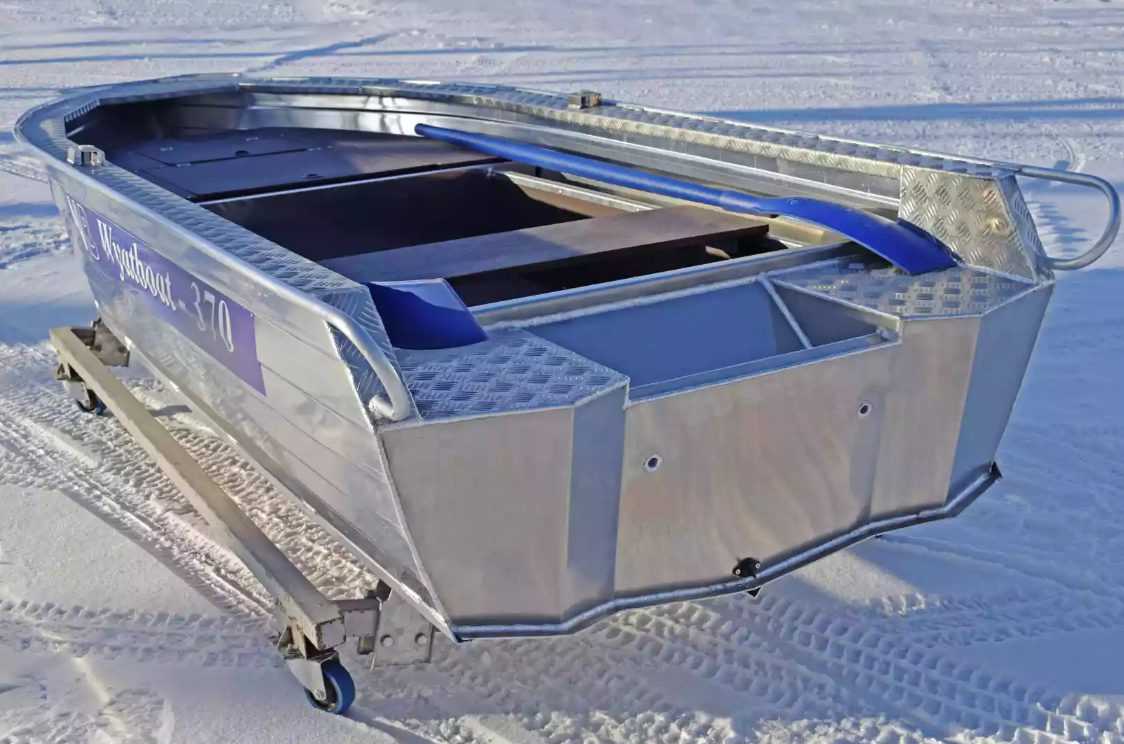 Алюминиевая лодка Wyatboat-370 Р FISH в Артёме