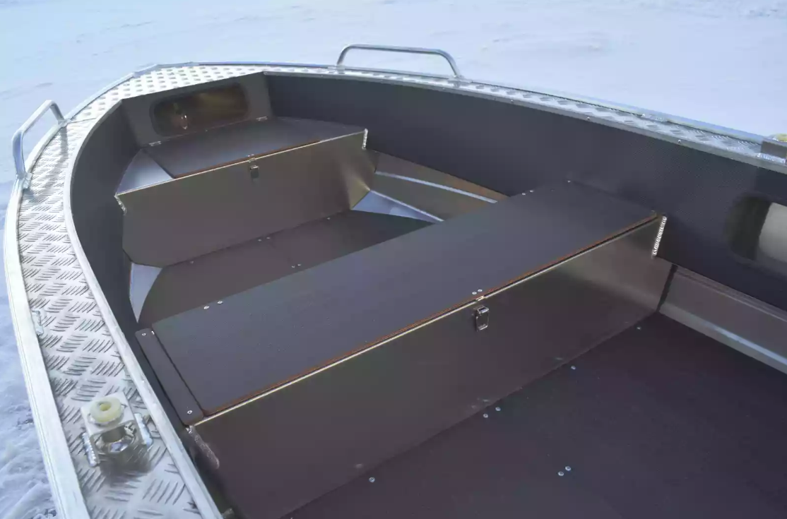 Алюминиевая лодка Wyatboat-370 в Артёме