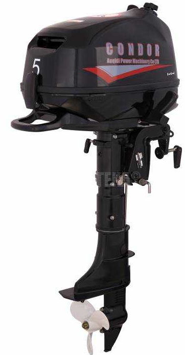 Лодочный мотор Condor F5HS без бака 12 л. в Артёме