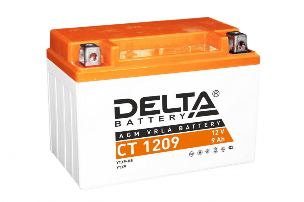 Аккумулятор Delta CT 1209 (12V / 9Ah) в Артёме