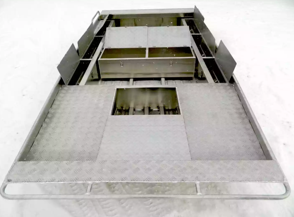 Алюминиевая лодка Wyatboat-390 Jonboat в Артёме