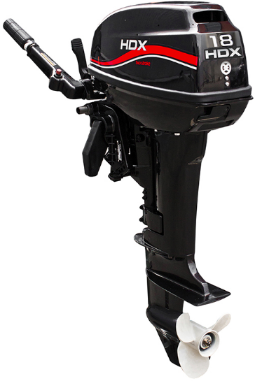 Лодочный мотор 2-х тактный HDX R series TE 18 BMS в Артёме