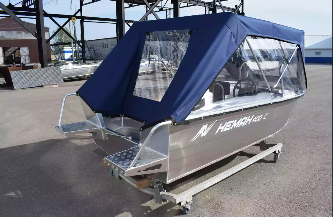 Алюминиевая лодка Неман-400 С в Артёме