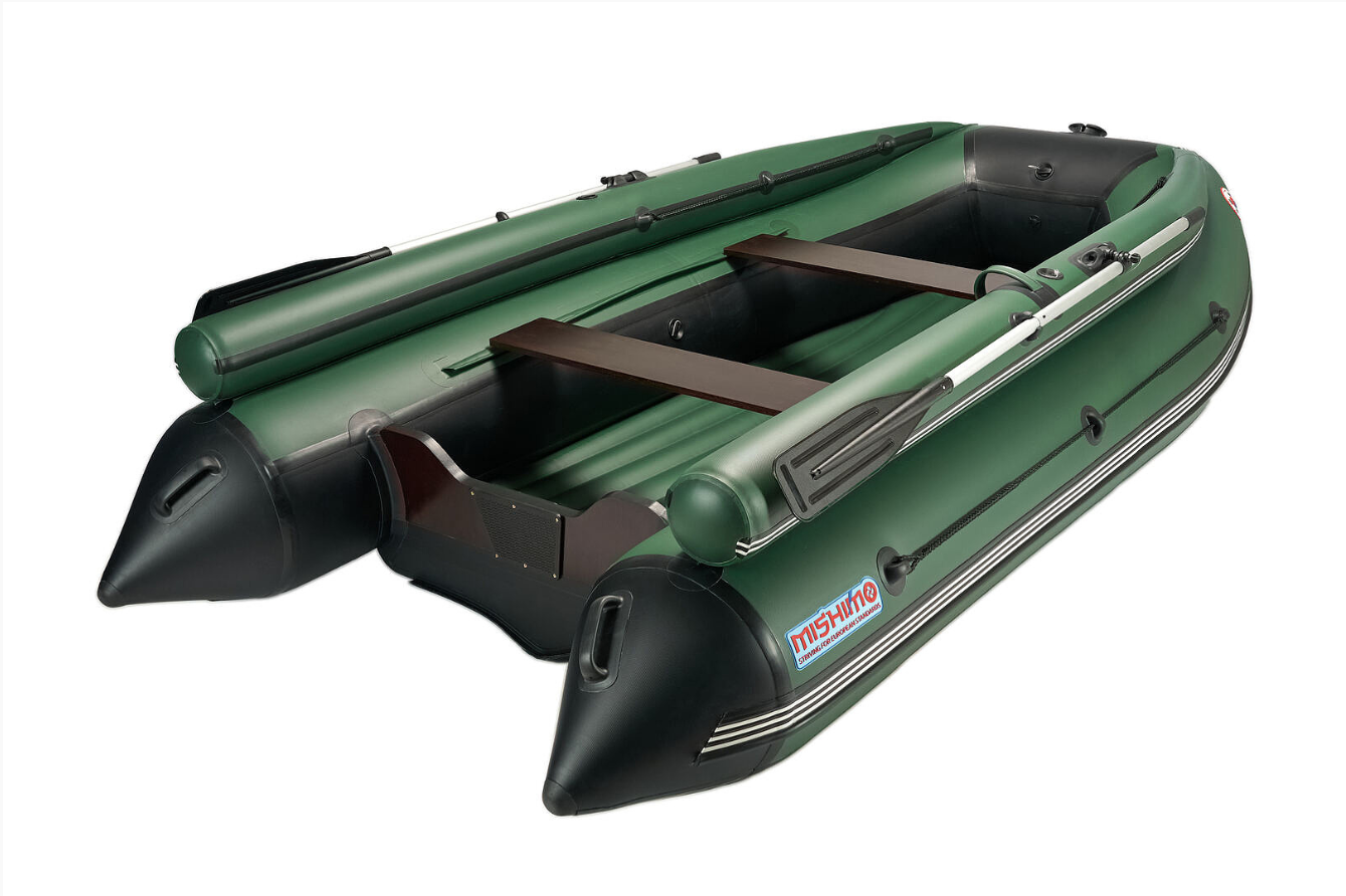 КОМПЛЕКТ ЛОДКА MISHIMO FAMILY LITE 370 + МОТОР MARLIN MP 9.9 AMHS PROLINE FORCE в Артёме