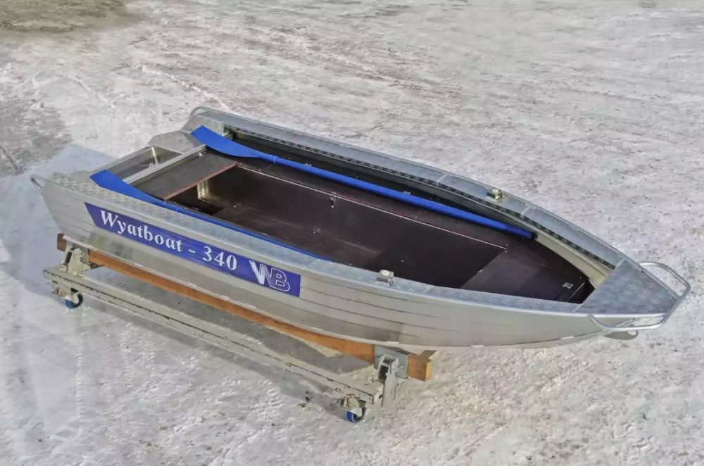 Алюминиевая лодка Wyatboat-340 РМ в Артёме
