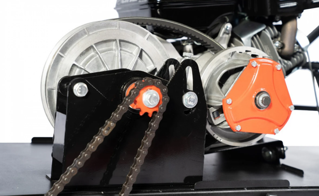 Мотобуксировщик БУРЛАК-M2 LFK 15 л.с. с эл/зап (передний привод, катки) в Артёме