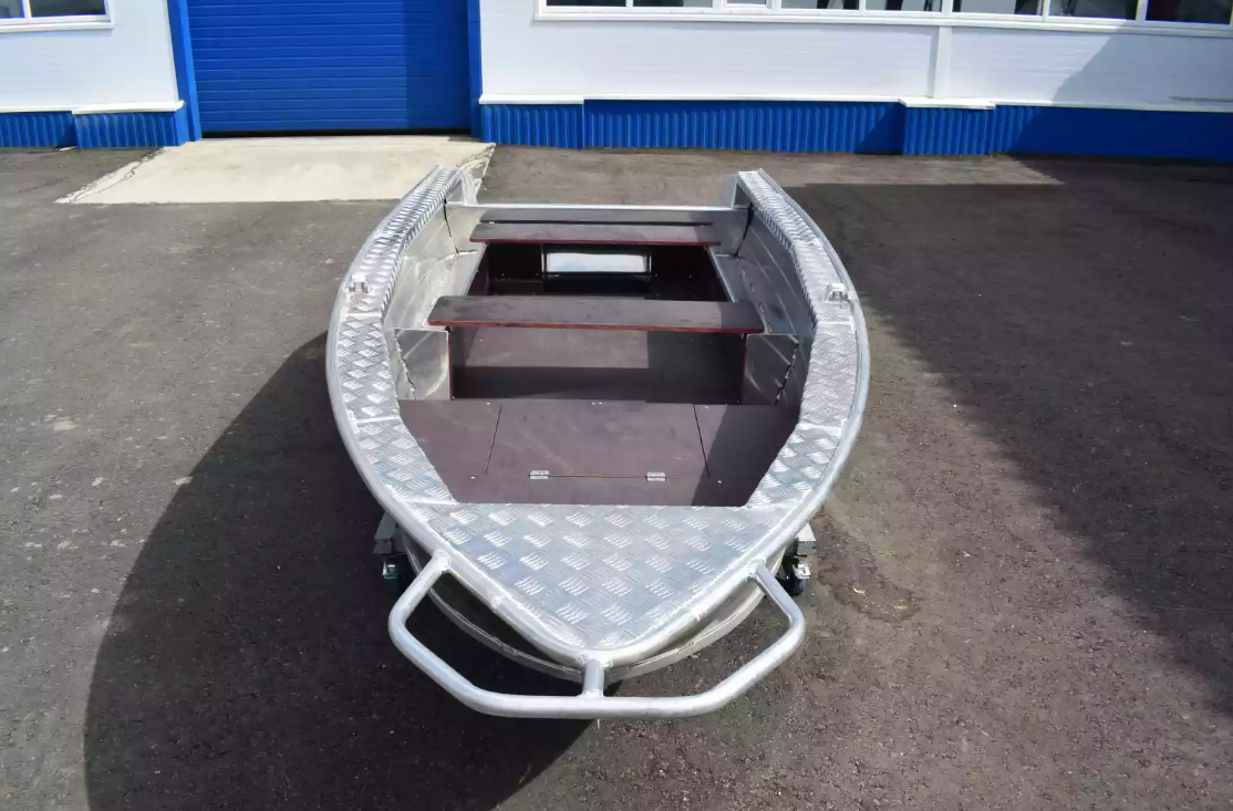Алюминиевая лодка Wyatboat-390Р Увеличенный борт в Артёме