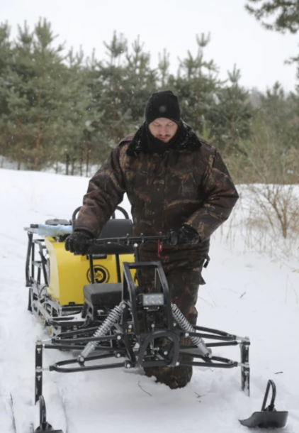 Мотобуксировщик РЫБАК PKD. PSD 17 л.с. (длинная база 1430мм) в Артёме