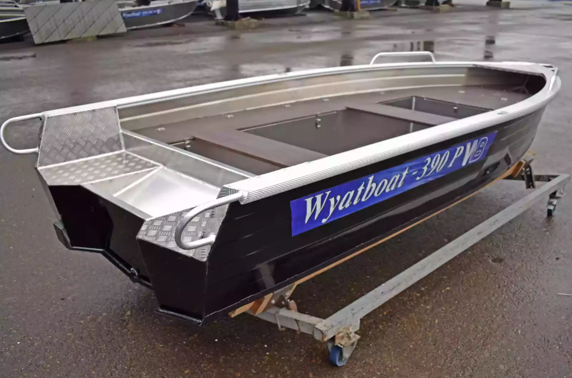 Алюминиевая лодка Wyatboat-390РМ в Артёме
