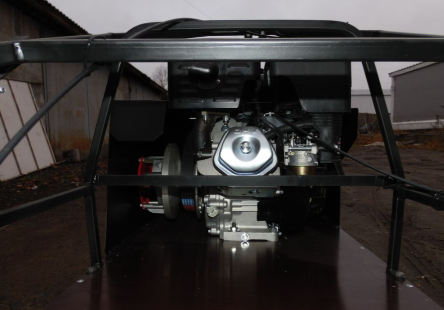 Мотобуксировщик AhtaR Зима 15 л/с с вариатором в Артёме