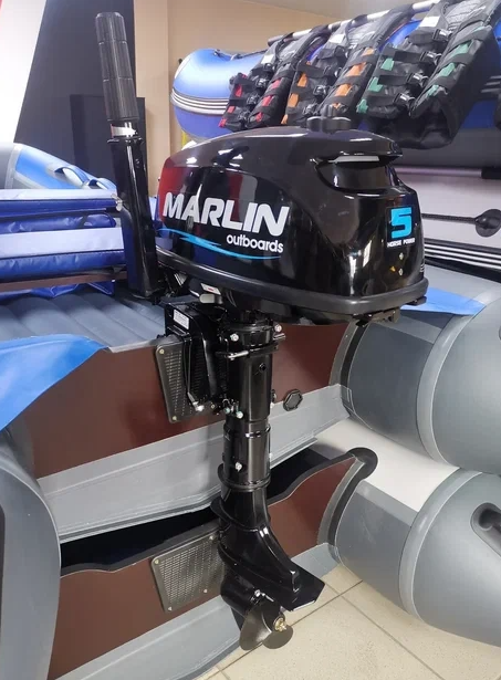 КОМПЛЕКТ ЛОДКА MISHIMO LITE 315 + МОТОР 5л.с в Артёме