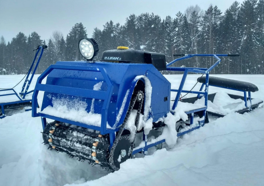 Мотобуксировщик Альбатрос-XLV 9 мини, тележки, 1250 мм в Артёме