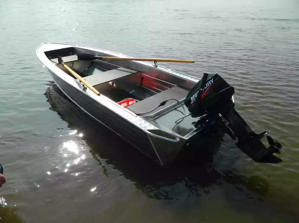 Алюминиевая лодка Wyatboat-390 У в Артёме