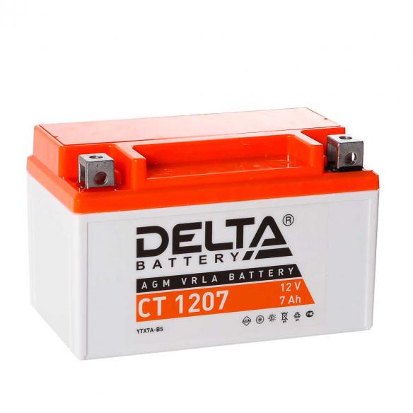 Аккумулятор Delta CT 1207 (12V / 7Ah) в Артёме