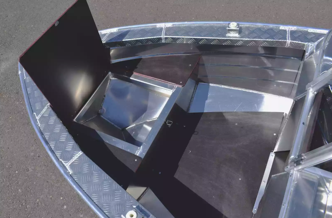 Алюминиевая лодка Wyatboat-390 DCM в Артёме