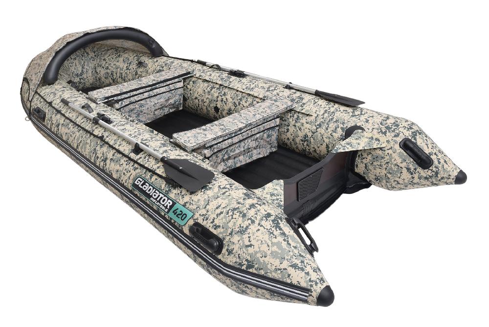 НАДУВНАЯ ЛОДКА GLADIATOR E450PRO в Артёме