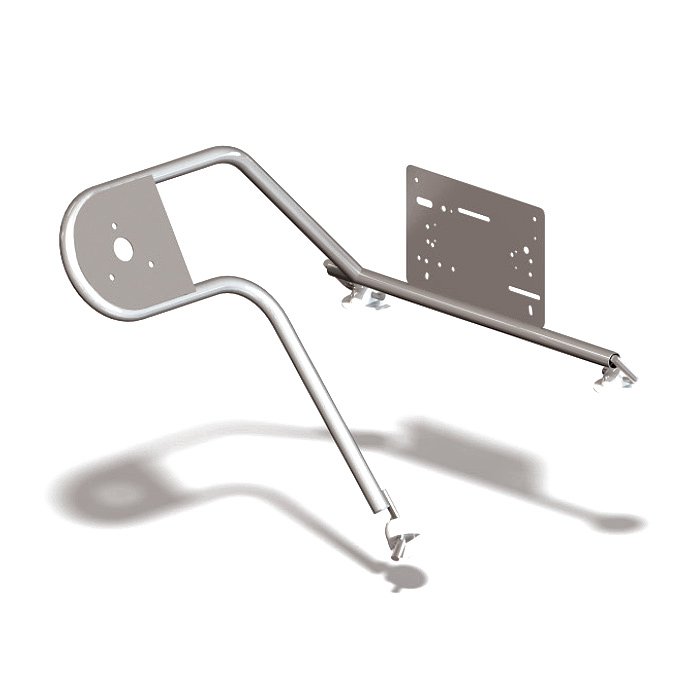 Стойка рулевая с креплением на баллон надувной лодки 25мм в Артёме