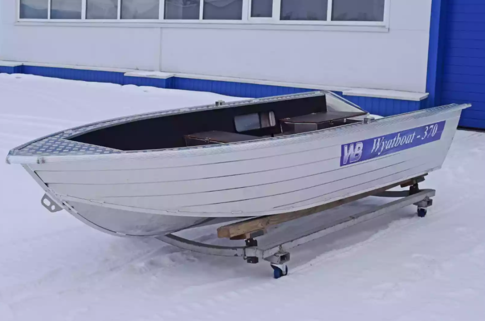 Алюминиевая лодка Wyatboat-370 в Артёме