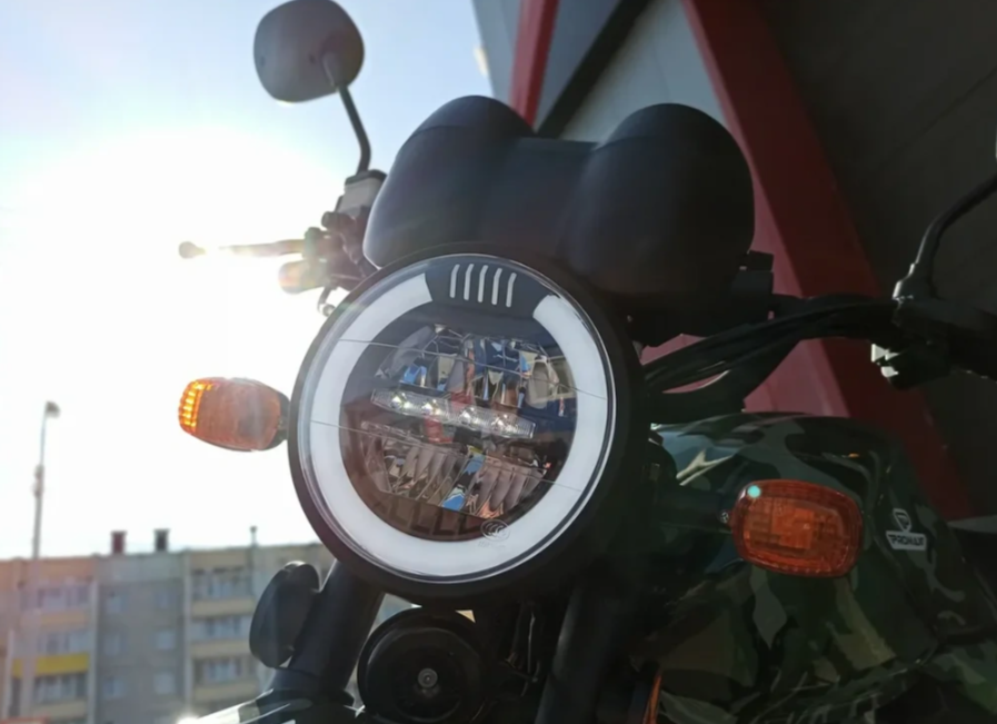 МОПЕД PROMAX ALPHA OFFROAD 130 (49) LUX (LED) в Артёме