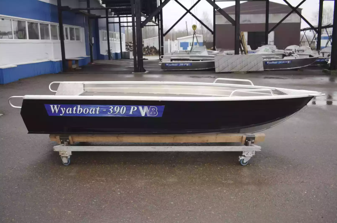 Алюминиевая лодка Wyatboat-390РМ в Артёме