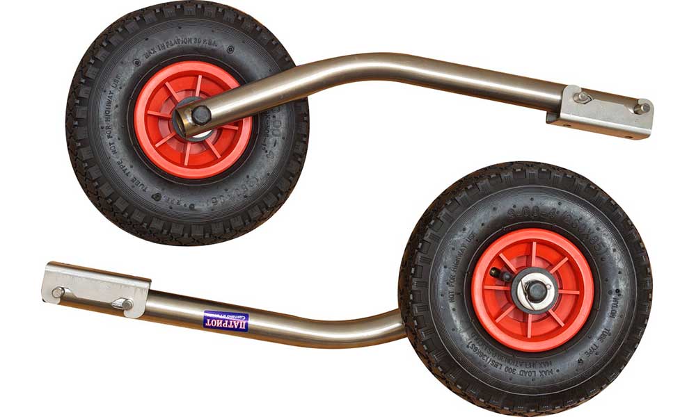 Транцевые колеса модульные удлиненные из нержавеющей стали в Артёме