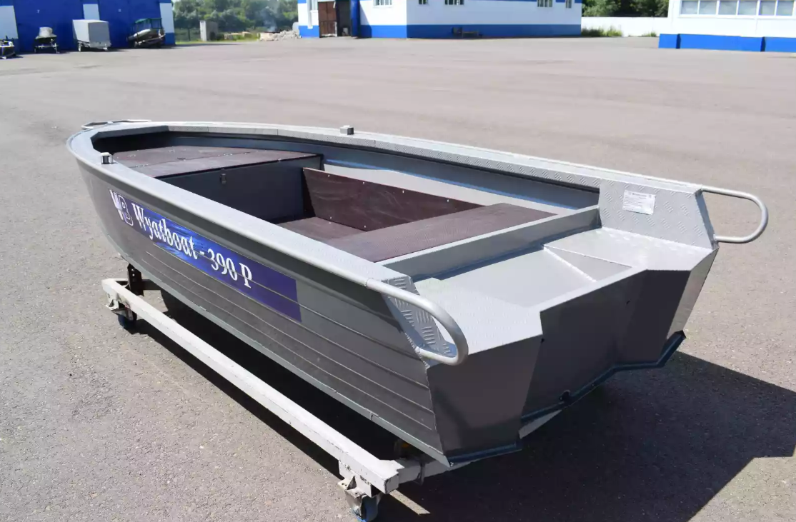 Алюминиевая лодка Wyatboat-390Р Fish в Артёме