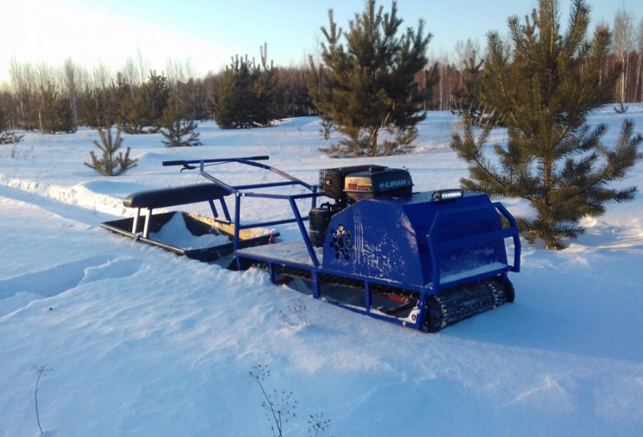 Мотобуксировщик Альбатрос-XLV 9 мини, тележки, 1250 мм в Артёме