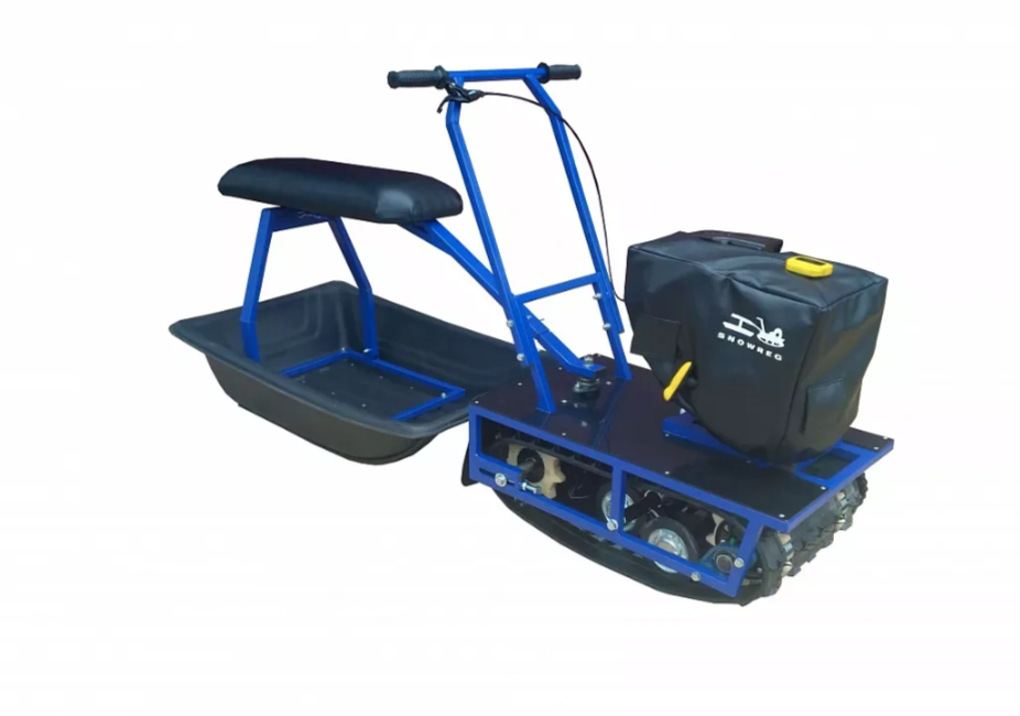 Мини-мотобуксировщик Альбатрос-М с фарой в Артёме