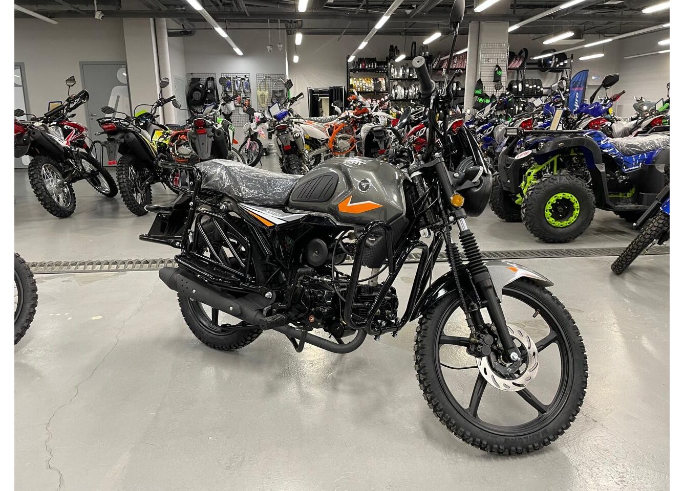 Мопед VMC NOVA 49сс (125сс) Led Full, дисковый тормоз, RKB RATO с баланс. валом, сигнализация в Артёме