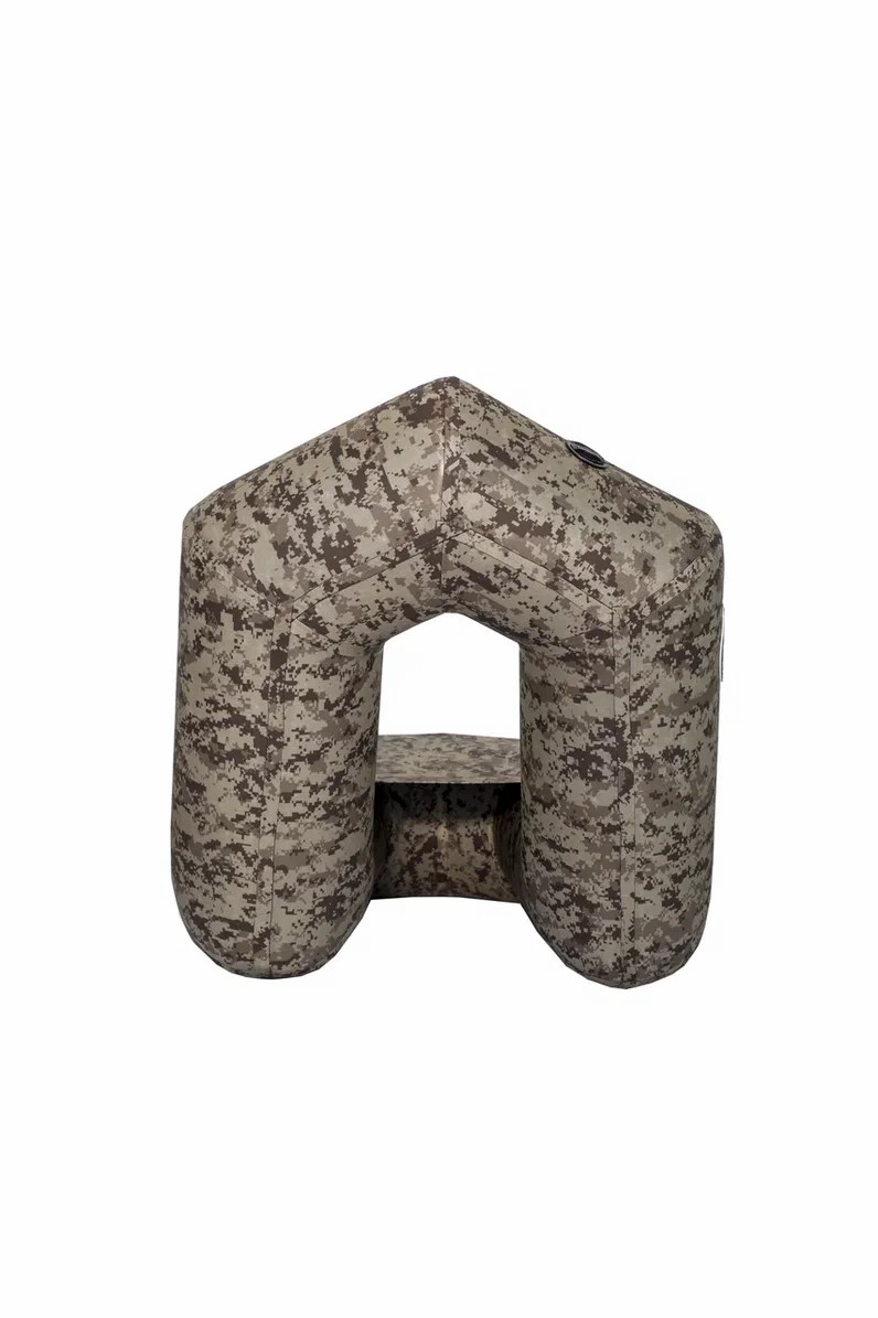 КРЕСЛО НАДУВНОЕ SMARINE, 85Х75 СМ, ПВХ, КОРИЧНЕВЫЙ ПИКСЕЛЬ в Артёме