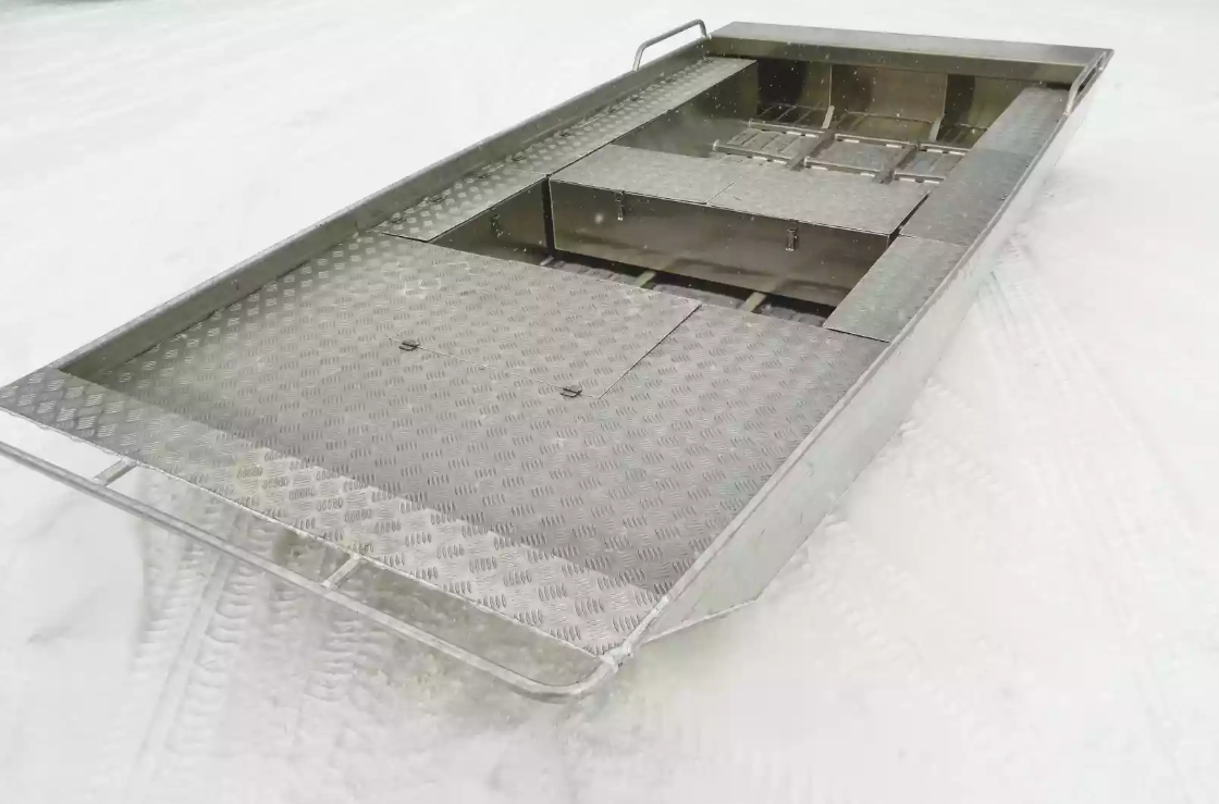 Алюминиевая лодка Wyatboat-390 Jonboat в Артёме