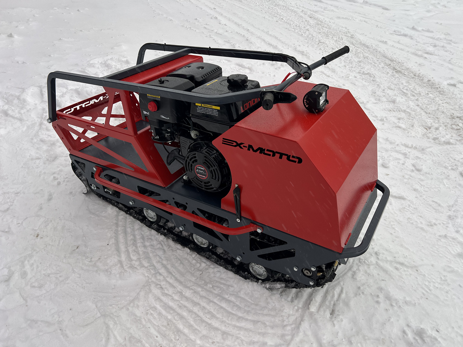 Мотобуксировщик EX-MOTO SNOWDOG S500 15л.с в Артёме