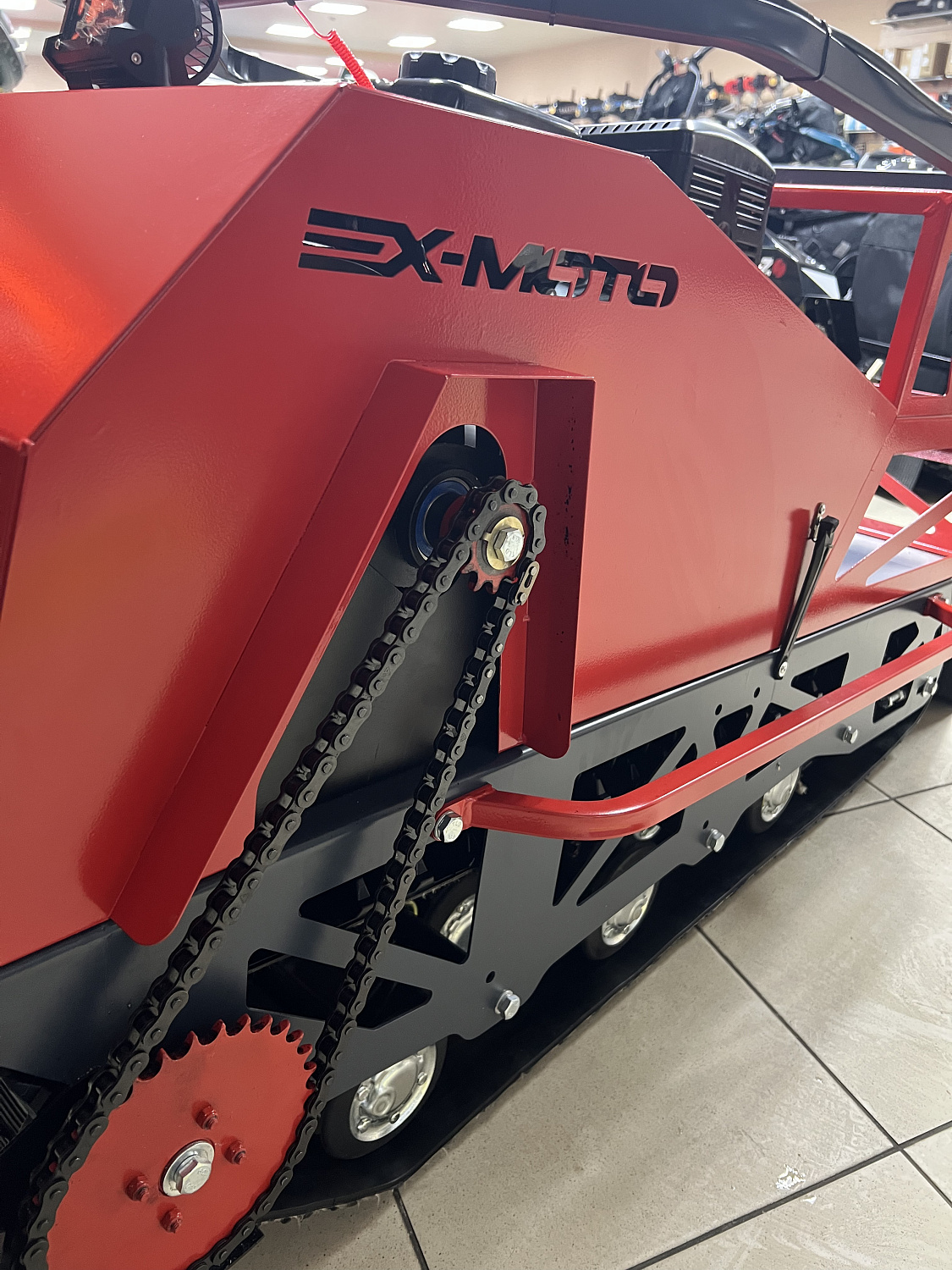 Мотобуксировщик EX-MOTO SNOWDOG S500 15л.с в Артёме