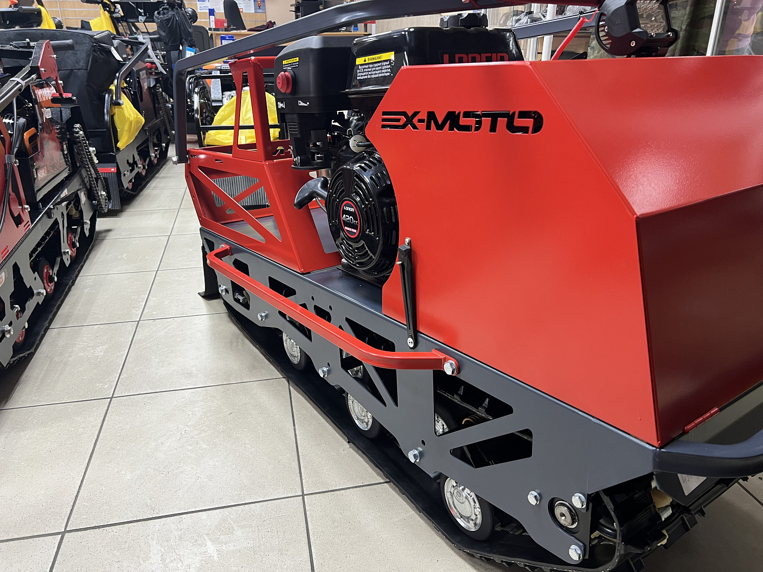 Мотобуксировщик EX-MOTO SNOWDOG S500 15л.с в Артёме